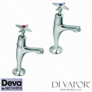 Deva 183X Cross Handle Sink Taps Spare Parts