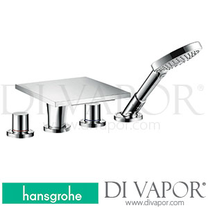 Hansgrohe 18453000 AXOR Massaud 4-Hole Tile Mounted Bath Mixer 07/06 - 05/13 Spare Parts