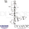 Grohe Petita Basin Pillar Tap Spare Parts