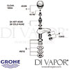 Grohe Clova Basin Taps Spares