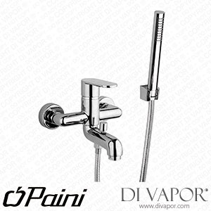 Paini 18CR100 Domus Single Lever Bath Shower Mixer Tap with Fixed Shower Kit Spare Parts
