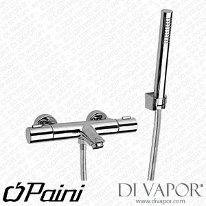 Paini 18CR100TH Domus Thermostatic Bath Shower Mixer with Fixed Shower Kit Spare Parts