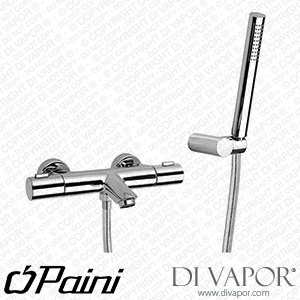 Paini 18CR105TH Domus Thermostatic Bath Shower Mixer with Adjustable Shower Kit Spare Parts