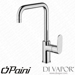 Paini 18CR572LL Domus Single Lever Chrome Kitchen Mixer Tap with High Swivel Spout Spare Parts