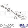 Grohe 19 44 -& 19 448 Spare Tech Diagram