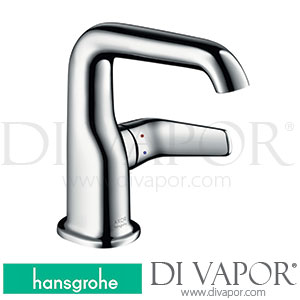 Hansgrohe 19014000 AXOR Bouroullec Single Lever Basin Mixer without Pull-Rod for Hand Washbasins 10/12 - 12/17 Spare Parts