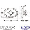 Grohe 19030IG0 Mixer Spare Diagram