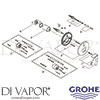 Grohe 19050AV0 Mixer Spare Tech Diagram