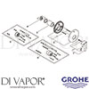 Grohe 19051000 Mixer Spare Diagram
