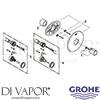 Grohe 19067 Mixer Spare Tech Diagram
