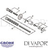 Grohe Atrio Concealed Stop-Valve Trim Spares