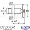 Grohe 19069003 Spare Diagram