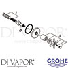 Grohe 19069AL3 Spare Tech Diagram