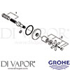 Grohe 19069DC3 Spare Tech Diagram