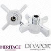 Heritage Bathrooms Handles Pair for TDC072