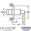 Grohe 19088003 Spare Diagram