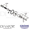Grohe 19088EN3 Spare Diagram