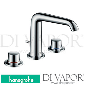 Hansgrohe 19121000 AXOR Bouroullec 3-Hole Basin Mixer 130 with Pop-Up Waste Set 10/10 - 12/17 Spare Parts