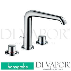 Hansgrohe 19122000 AXOR Bouroullec 3-Hole Basin Mixer 170 with Pop-Up Waste Set 10/10 - 12/17 Spare Parts