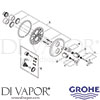 Grohe 19135 Spare Tech Diagram