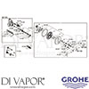 Grohe 19136 Mixer Spare Diagram