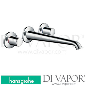 Hansgrohe 19136000 AXOR Bouroullec 3-Hole Basin Mixer for Concealed Installation with Spout 245 Mm Wall-Mounted 10/10 - 12/17 Spare Parts