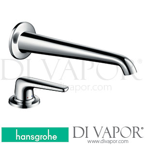 Hansgrohe 19138000 AXOR Bouroullec Single Lever Basin Mixer for Concealed Installation with Wall Spout 245 Mm and Handle 10/10 - 12/17 Spare Parts