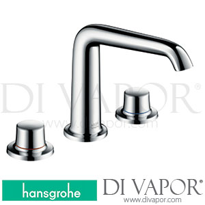Hansgrohe 19141000 AXOR Bouroullec 3-Hole Basin Mixer 155 without Pull-Rod 10/10 - 12/17 Spare Parts