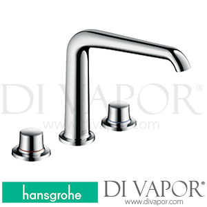 Hansgrohe 19142000 AXOR Bouroullec 3-Hole Basin Mixer 170 without Pull-Rod 10/10 - 12/17 Spare Parts
