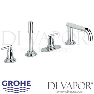 Grohe 19142000 Atrio 4-Hole Bath/Shower Combination Spare Parts