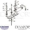 Grohe Atrio 4-Hole Bath Shower Combination Spares