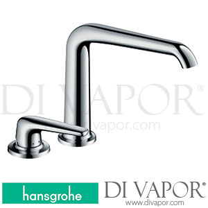 Hansgrohe 19143000 AXOR Bouroullec 2-Hole Basin Mixer 130 without Pull-Rod 10/10 - 12/17 Spare Parts