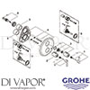 Grohe 19145000 Mixer Spare Diagram