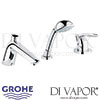Grohe Tenso 3-Hole Single-Lever Bath Combination Spare Parts