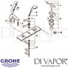 Grohe Tenso 3-Hole Single-Lever Bath Combination Spares