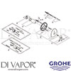 Grohe 19155 Mixer Spare Tech Diagram