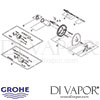 Grohe Chiara Manual Shower Valve Spares