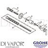 Grohe 19182000 Spare Parts Tech Diagram