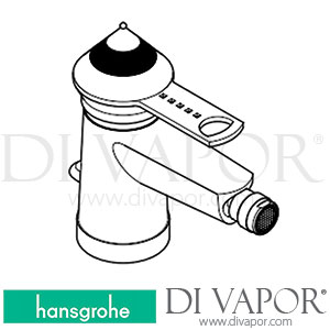 Hansgrohe 19200090 AXOR 1901 Single Lever Bidet Mixer Dn15 11/91 - 10/01 Spare Parts