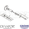 Grohe 19222ZB0 Spare Tech Diagram