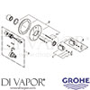 Grohe 19240000 Mixer Spare Diagram