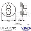 Grohe 19242000 Mixer Spare Diagram