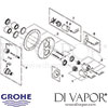 Grohe Grohtherm 2000 Special Central Bath Mixer Shower Spares