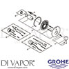 Grohe 19285001 Mixer Spare Diagram