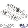 Grohe 19285A01 Mixer Spare Diagram
