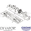 Grohe 19285DA1 Mixer Spare Diagram