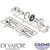 Grohe 19286001 Mixer Spare Diagram