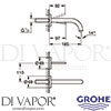 Grohe 19287003 Mixer Spare Diagram