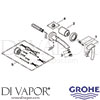 Grohe 19289 Mixer Spare Tech Diagram