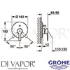 Grohe 19297DC1 Mixer Spare Diagram
